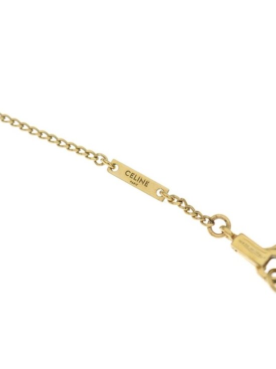 Celine Women Celine Separable Chain Necklace Gold
